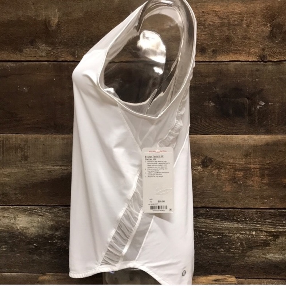 Lululemon Sculpt Tank II SE Gather Up NWT